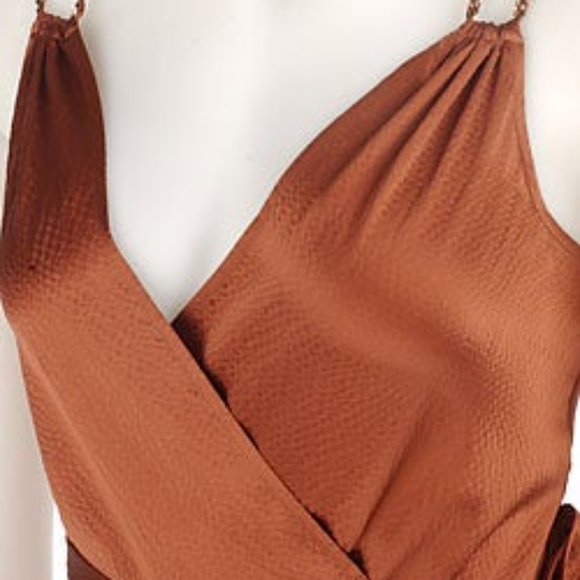 Beautiful 100% hammered silk dress - Picture 15 of 15